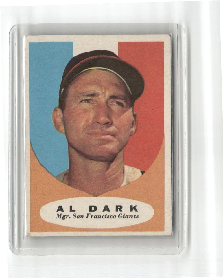 1961 Topps #220 Al Dark EX - casi nuevo Foto 1 de 2