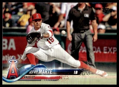 2018 Topps Update #US164 Jefry Marte Los Angeles Angels Baseball - Image 1 of 2