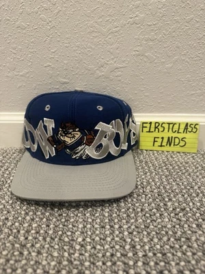 VINTAGE Looney Tunes Taz Dallas Cowboys NFL Football SnapBack Hat  - Image 1 of 4