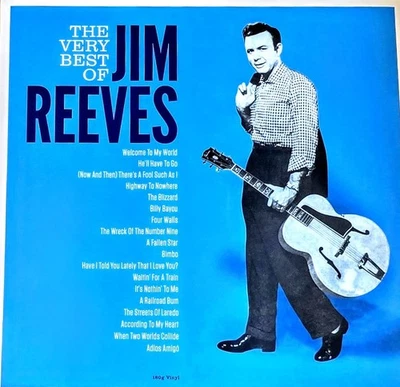 JIM REEVES - THE VERY BEST OF - 180-GRAM VINYL LP " NEW, SEALED " - Imagem 1 de 2