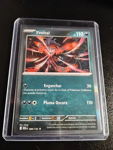 MEGA EVOLUTION POKEMON CARD YVELTAL HOLO RARE SPANISH 008/132 - Picture 1 of 2