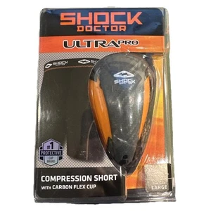 Pantalones Cortos de Compresión Shock Doctor Ultra Pro Boxer Talla Mediana Copa Talla Grande NUEVO - Imagen 1 de 5