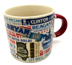 Unemployed Philosophers Guild Mug Presidential Slogans 2015 - Picture 1 of 8