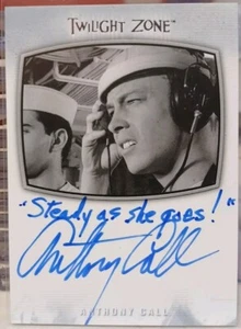 Twilight Zone Archives Anthony Call Inscription Autograph Card AI-33 2020 C - Picture 1 of 2