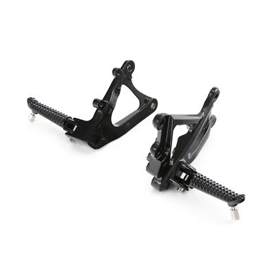 Front Footrest Foot Pegs Bracket Fit For Yamaha YZF R1 2009-2014 2013 2012 2011 - Image 1 of 4