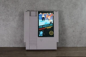 Original Nintendo NES 'Pro Wrestling' game only no case - Picture 1 of 2