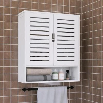 Hängeschrank Bad Wandschrank Badezimmerschrank Badschrank hängend Badschränkchen - Bild 1 von 4