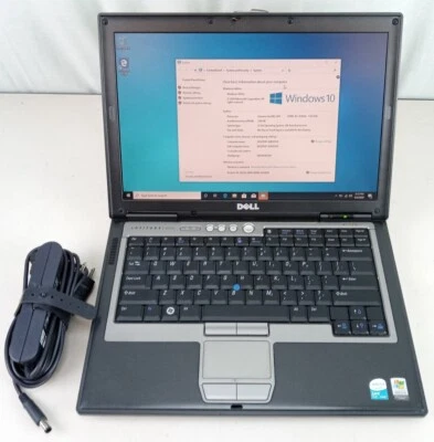Laptop Dell Latitude D620 C2D 1,83 GHz 3 GB 160 GB Windows 10 Pro Foto 1 de 4