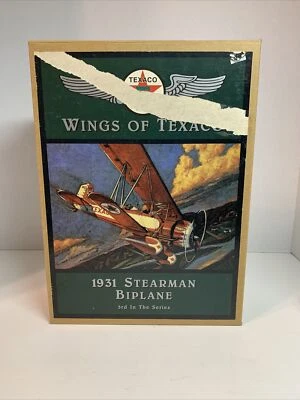 ERTL Wings Of Texaco 1931 Stearman Biplane 3rd In The Series Brand New - Image 1 of 4