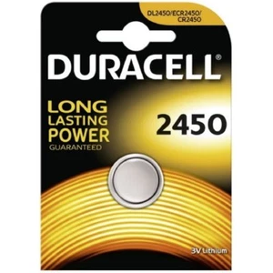 Pila Botón / Moneda Original DURACELL CR / DL 2450 de 3V Litio Blister b81 - Imagen 1 de 1