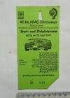 1979 Adac Eifelrennen Drm Ticket Nurburgring (Sportscars)