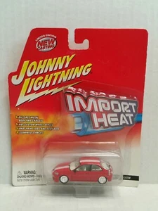Johnny Lightning Import Heat Honda Civic Custom Red - Picture 1 of 3