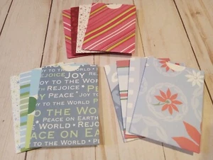 12 Christmas Gift Card Sleeves Gift Card Envelopes Top Loading Handmade D - Picture 1 of 1