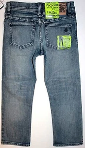 VOLCOM - Boy's Blue Straight Leg Stretch Denim Jeans, Size 4. NWT. RRP$59.99 - Bild 1 von 2