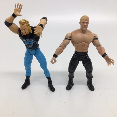 Lot of 2 Wrestling Figures Diamond Dallas Page & Lex Luger Ring Masters Cover