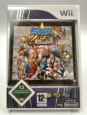 Nintendo Wii SNK Arcade Classics Vol 1 (2008), Brand New Factory Sealed - German - Image 1 of 4