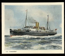 Tobacco Card, Ching, JERSEY Past & Present, 3rd, 1963, SS Caesarea, #16