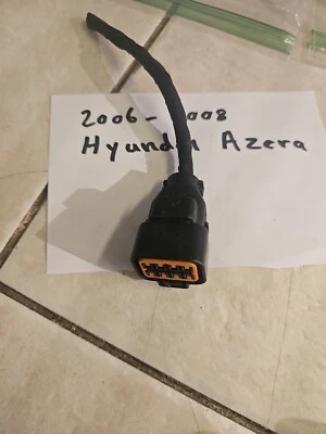 06 07 08 2006 2007 2008 FARO HYUNDAI AZERA HALÓGENO NARANJA COLETA 7 HILOS  Foto 1 de 3