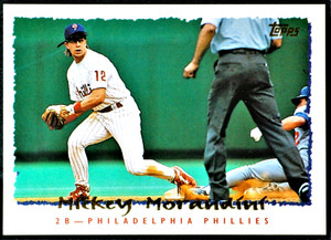 1995 Topps Baseball #2 Mickey Morandini (Philadelphia Phillies) ....... S00074