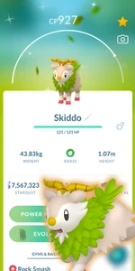 Shiny Skiddo | Pokemon Tr-de Go ✨ - Picture 1 of 2