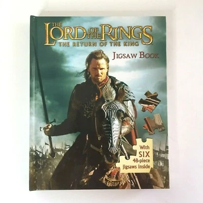 Властелин колец пазлы книга возвращение короля 6 пазлов новый - Изображение 1 из 4