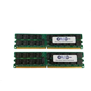 4GB (2x2GB) Memory RAM Compatible Dell PowerEdge 2800 DDR2-PC3200 DUAL RANK B69 - Picture 1 of 2