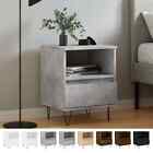 Bedside Cabinet High Gloss White 40x35x50 cm Engineered Wood vidaXL