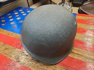 Swiss Army Paratrooper Model 71 BT84 Steel Helmet Switzerland Size 55-56 3263 - Picture 1 of 12