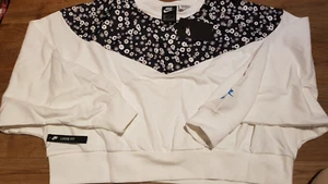 NiKe Women Heritage Floral Crew Sweater Size: XXL BNWT - Picture 1 of 8