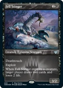 [1x] Fell Stinger - Foil - Companion Play Promos Near Mint, English VOW Promos M - Picture 1 of 1