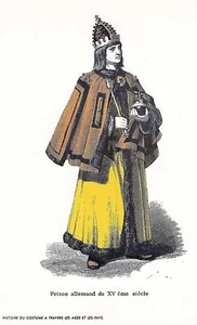 Pub Labo Unilabo - Prince Allemand du XVème Siècle - Picture 1 of 1