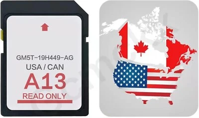 Latest 2022 Ford Lincoln A13 Navi.on SD Card U.S. and Canada SYNC Navigation Sys - Image 1 of 4