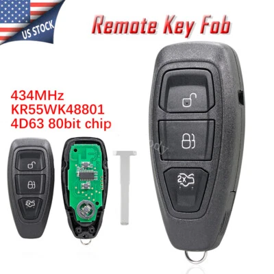 Mando a distancia para Ford Focus Fiesta C-Max 2015 2016 2017 2018 2019 KR55WK48801 Foto 1 de 4