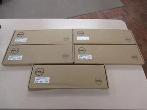 Lot of 5 NEW Dell Keyboard KB216 USB 104 **DISTRESSED BOX SEE PICS/ DESCRIPTION* - Picture 1 of 4