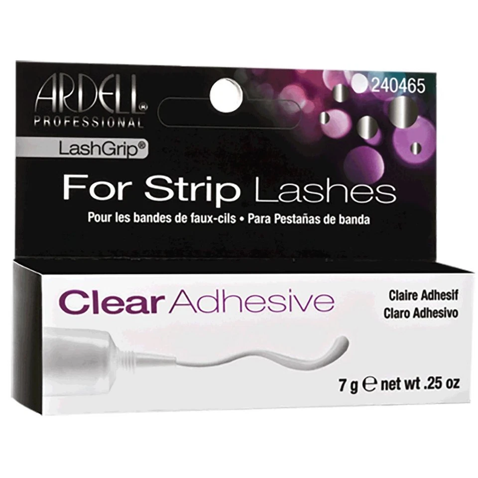 Ardell LashGrip Strip Adhesive 7g Fake False Eyelash Lash Extension BLACK/CLEAR - image 1 of 1