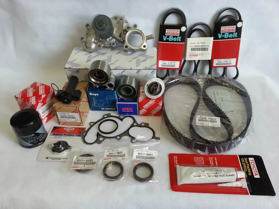 GENUINE TIMING BELT & WATER PUMP MASTER KIT for 2001-2002 TOYOTA 4Runner 3.4L V6 Foto 1 de 1