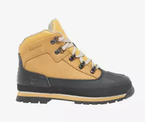 Timberland Euro Hiker Shell Toe Boots Wheat Nubuck Brown GS Sz 4y-7y - Picture 1 of 5
