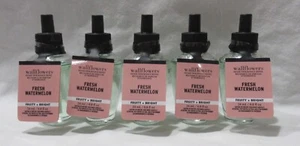White Barn Bath & Body Works Wallflower Refill Bulb Lot Set 5 FRESH WATERMELON - Picture 1 of 3
