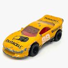 Vintage 1993 Mattel Hot Wheels 3" Duracell #88 Yellow Race Car Toy