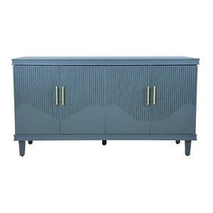 59.84''Large Size 4-Door Cabinet,Sideboard - Picture 1 of 23