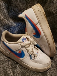 Nike Air Force 1 Low 3d Glasses GS Basketball Shoes Bv2551-100 Youth Kids  Sz 7y for sale online | eBay
