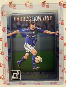 Klaas-Jan Huntelaar - Holo INSERT 2016-17 Panini Donruss Soccer SCHALKE 04 #39 - Picture 1 of 2