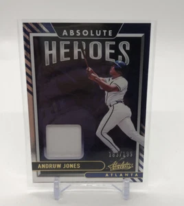 2022 Absolute Andruw Jones Absolute Heroes Relic /199 #AHM-AJ - Picture 1 of 2