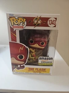 Funko Pop! WB DC Flash The Flash #1343 GITD Amazon Exclusive - Picture 1 of 4