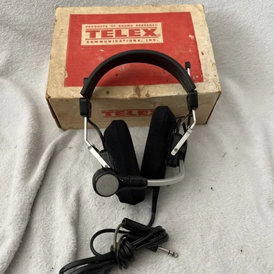 TELEX MRB 2400 Aviation Headset Microphone  UNTESTED vintage vtg FAA TSO C57 C58 - Image 1 of 4