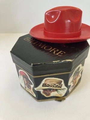 RARO De colección Biltmore Miniatura Vendedor Muestra Sombrero Caja con Sombrero de Vaquero Biltmore Foto 1 de 4