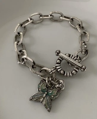 Brighton BUTTERFLY 8 Inch Toggle Bracelet - Image 1 of 4