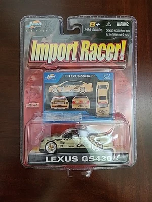 Jada Toys Import Racer! Lexus GS430 Gold (Wave 7, #063) 1:64 - Image 1 of 4