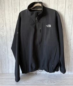 The North Face Apex Bionic Jacket Black Soft Shell BP Teekay Petrojarl Logos XXL - Picture 1 of 12