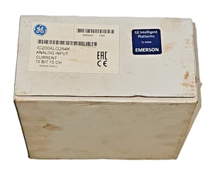 IC200ALG264K PLC Module Analog Input Current 15 BIT 15 CH GE EMERSON Factory Sea - Picture 1 of 3